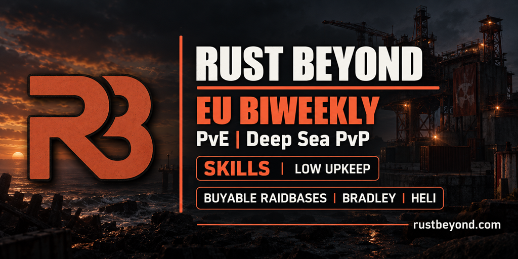 Rust Beyond EU Biweekly PvE server header